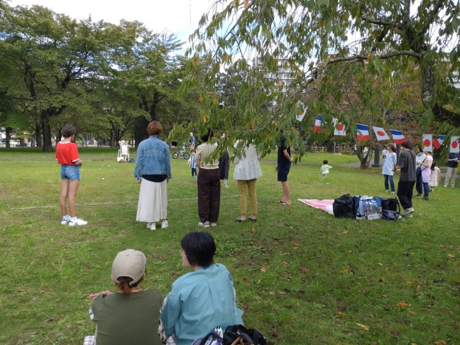 リエゾン仙台の秋のピクニック