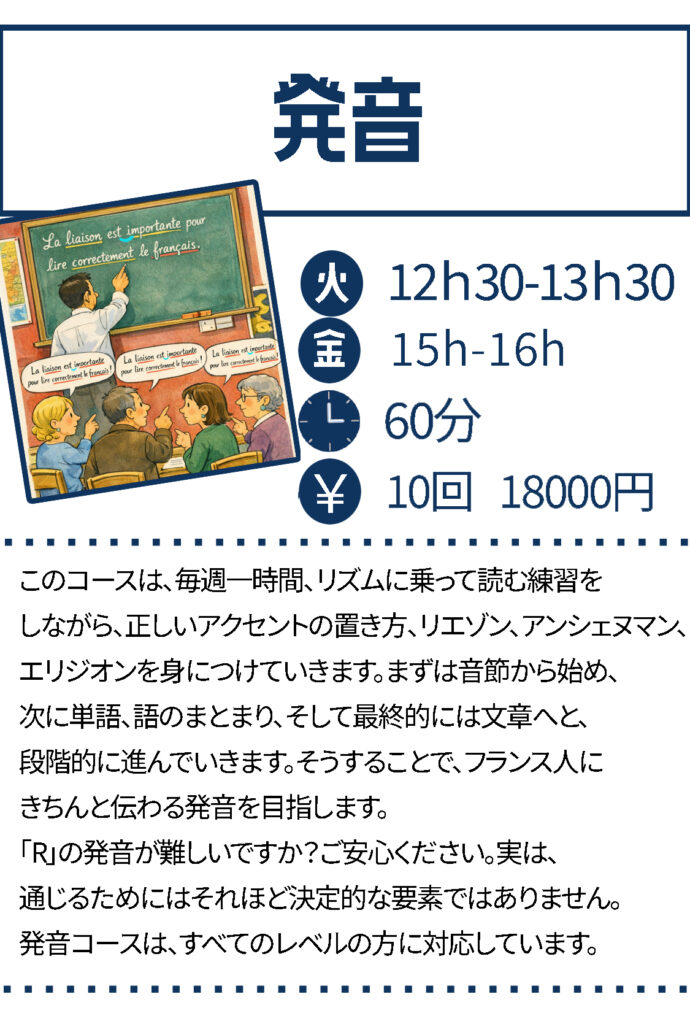 発音クラス